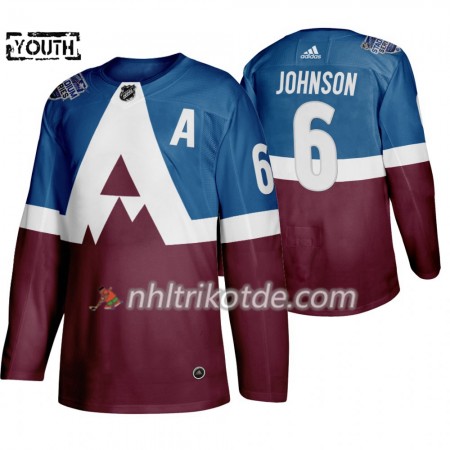 Colorado Avalanche Trikot Erik Johnson 6 Adidas 2020 Stadium Series Authentic - Kinder